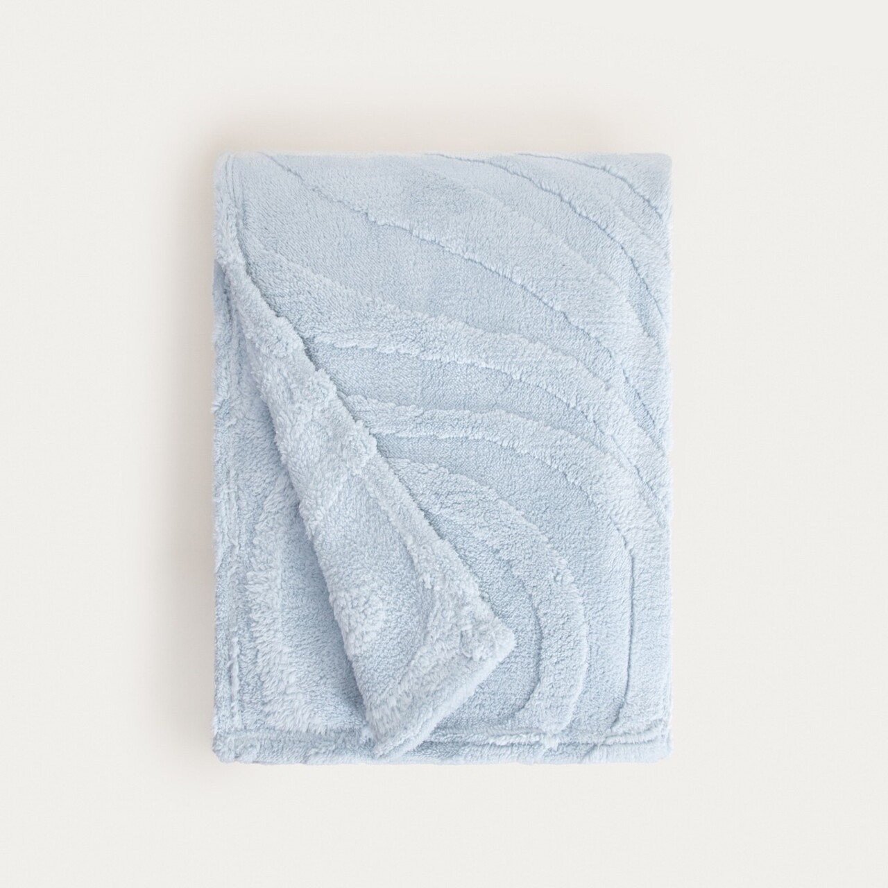 Patura Raul, Homla, 150x200 cm, poliester, albastru - imagine 5